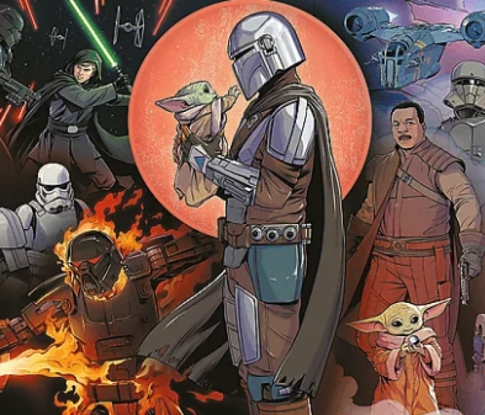 Puzzle - Trefl - The Mandalorian:Avventura - Puzzle panoramico