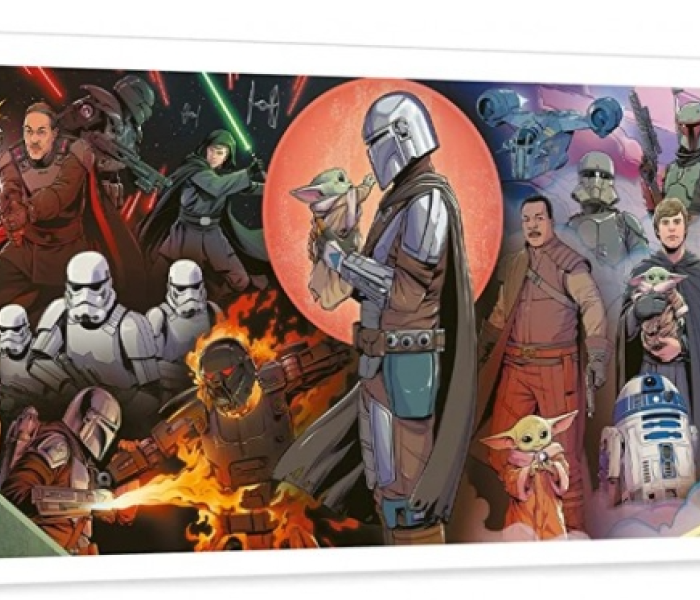 Puzzle - Trefl - The Mandalorian:Avventura - Puzzle panoramico