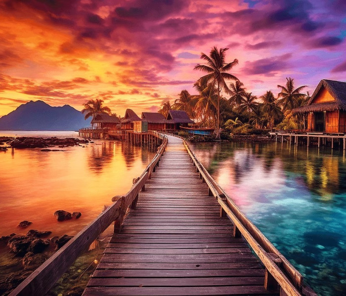 Puzzle - Trefl - Paradiso tropicale