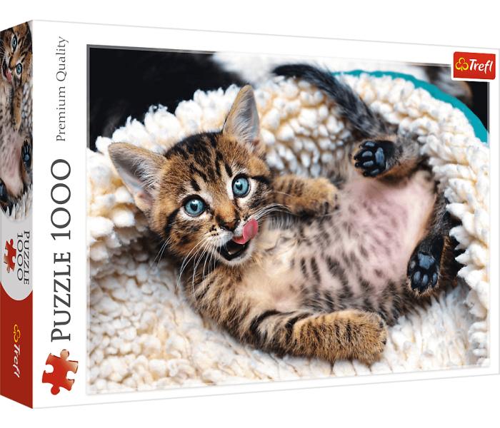 Puzzle - Trefl - Gattino allegro