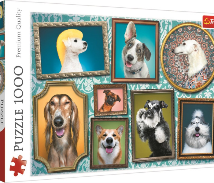 Puzzle - Trefl - Cani felici