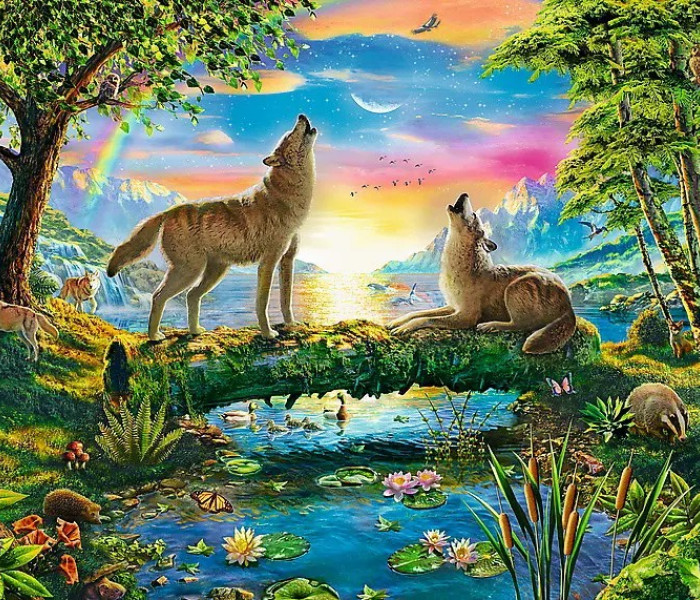 Puzzle - Trefl - Lupo