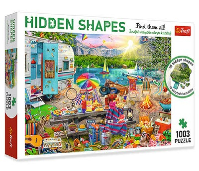 Puzzle - Trefl - Viaggio in roulotte