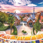 Puzzle - Trefl - Tramonto su Barcellona, Spagna