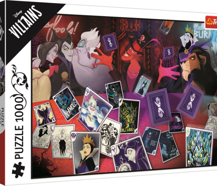 Puzzle - Trefl - Cattivi - Solo carte buone