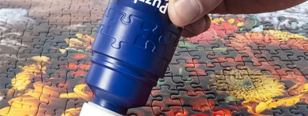 Come incollare un puzzle?