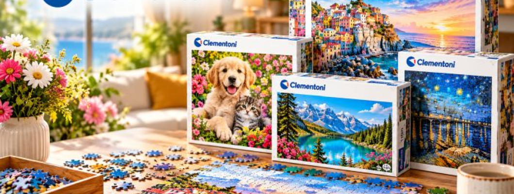Grandi novità per tutti gli appassionati di puzzle! Si amplia la nostra selezione Clementoni