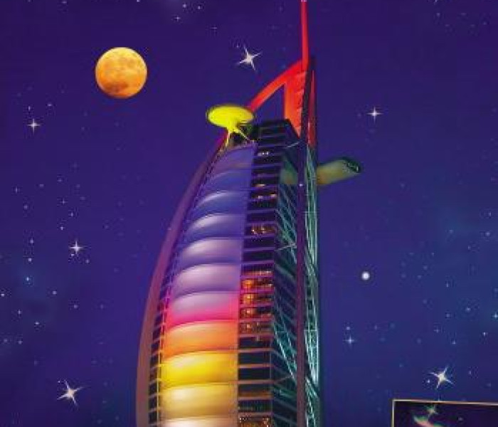Puzzle -  - Burj al Arab - Puzzle luminoso