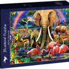 Puzzle - Bluebird - Savana africana