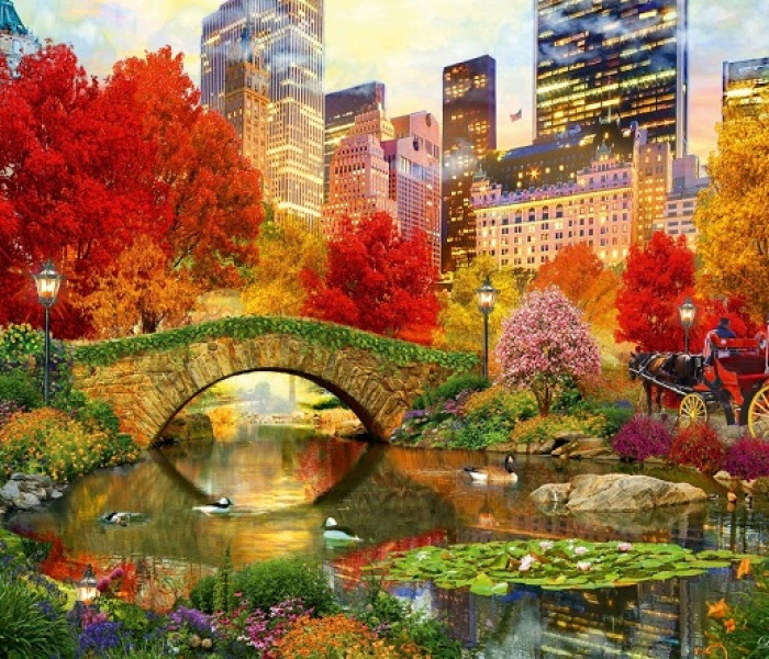 Puzzle - Bluebird - Central Park, New York