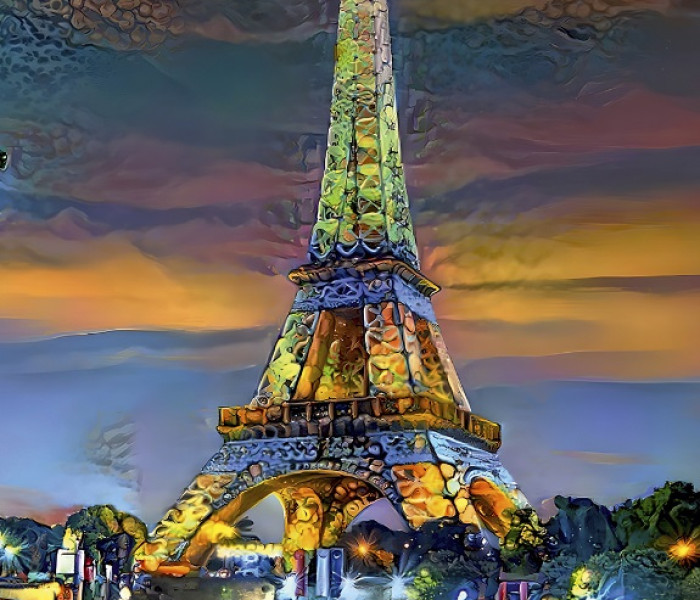 Puzzle - Bluebird - Torre Eiffel