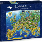 Puzzle - Bluebird - Monumenti europei
