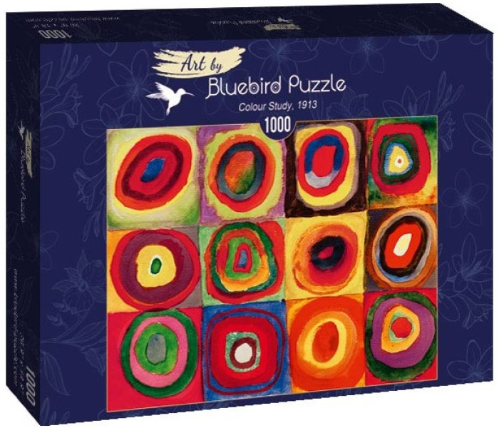 Puzzle - Bluebird - Studio colori dei quadrati