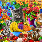 Puzzle - Bluebird - Gattini giocosi