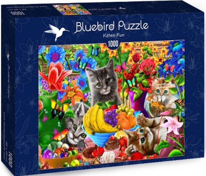 Puzzle - Bluebird - Gattini giocosi