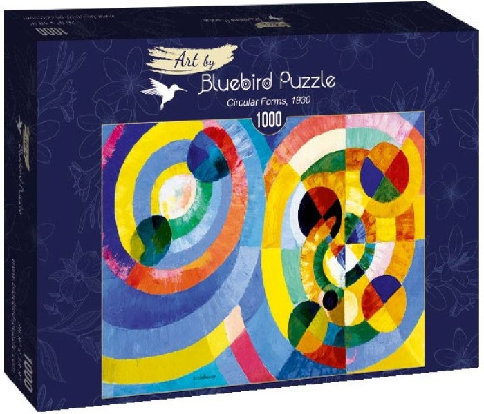 Puzzle - Bluebird - Forme circolari
