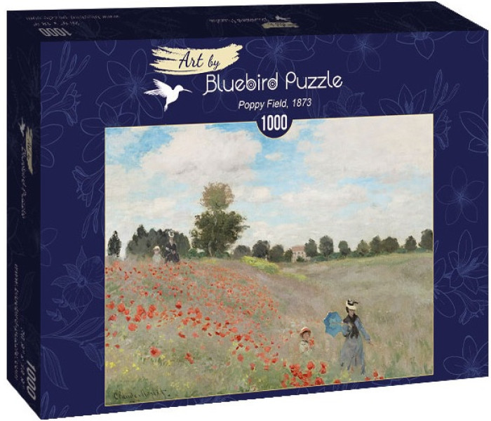Puzzle - Bluebird - Campo di papaveri