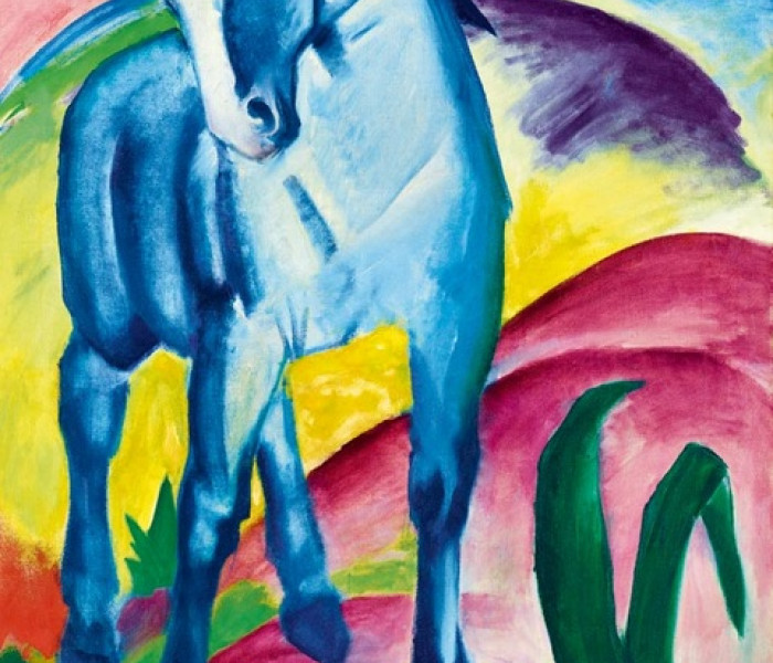 Puzzle - Bluebird - Cavallo blu