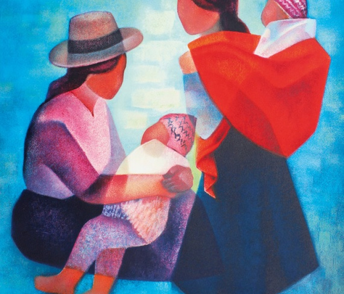 Puzzle - Bluebird - Famiglia peruviana