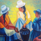 Puzzle - Bluebird - Donne peruviane