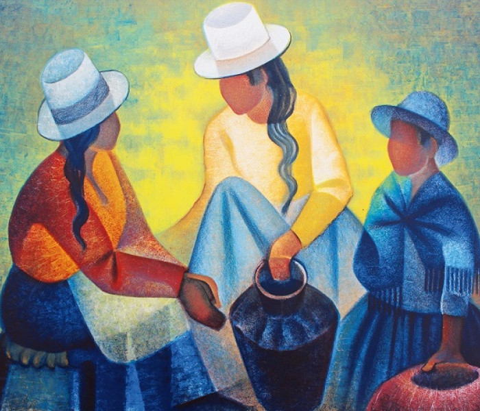 Puzzle - Bluebird - Donne peruviane