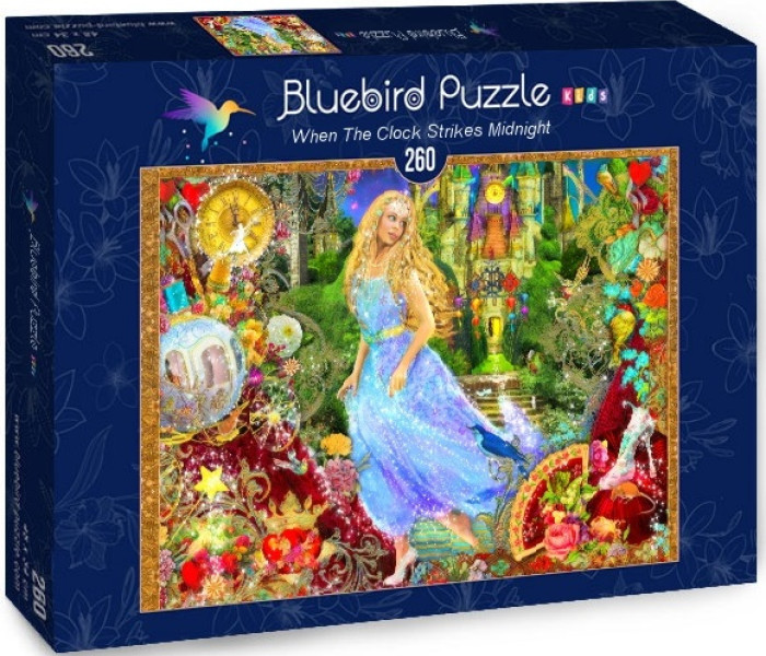Puzzle - Bluebird - Cenerentola fugge dal castello