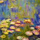 Puzzle - Bluebird - Ninfee in fiore