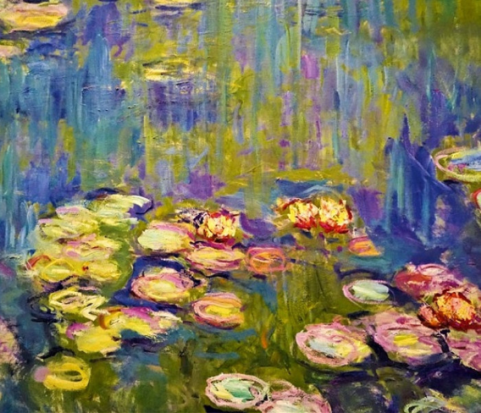 Puzzle - Bluebird - Ninfee in fiore