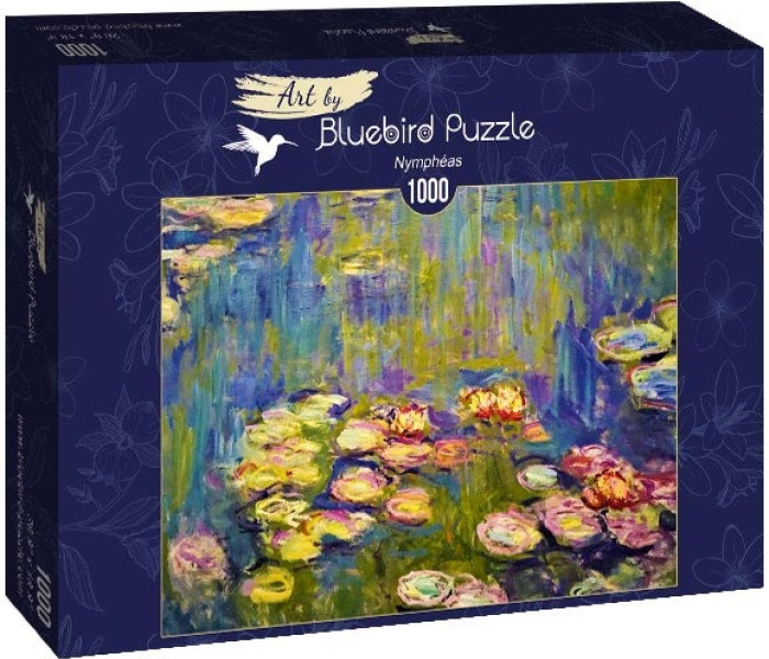 Puzzle - Bluebird - Ninfee in fiore