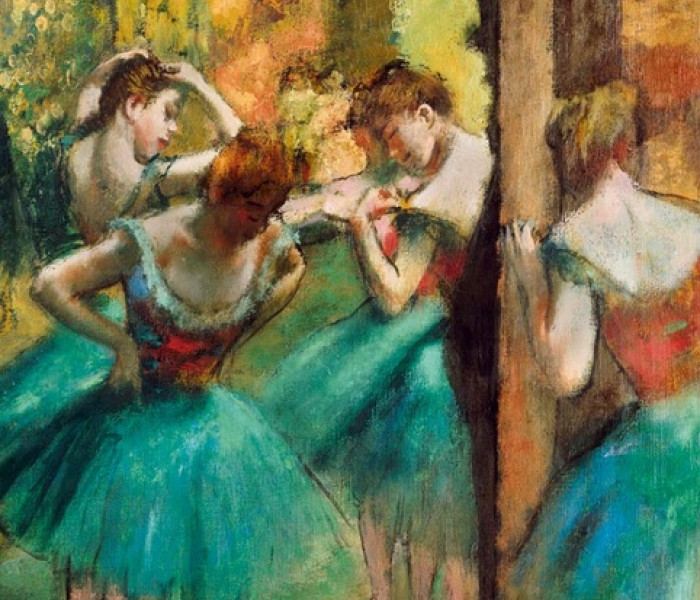 Puzzle - Bluebird - Ballerini rosa e verdi