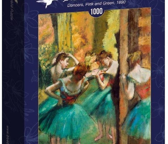 Puzzle - Bluebird - Ballerini rosa e verdi