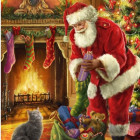 Puzzle - Bluebird - Babbo Natale è arrivato