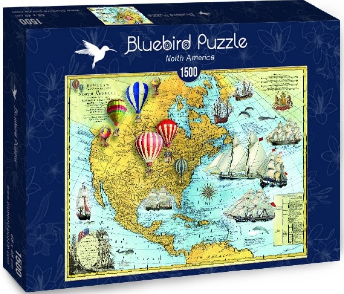 Puzzle - Bluebird - America del Nord