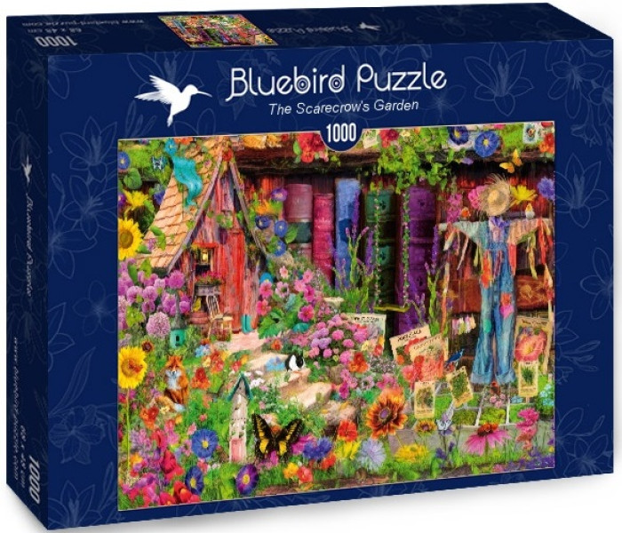 Puzzle - Bluebird - Spaventapasseri in giardino