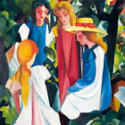 Puzzle - Bluebird - Quattro ragazze