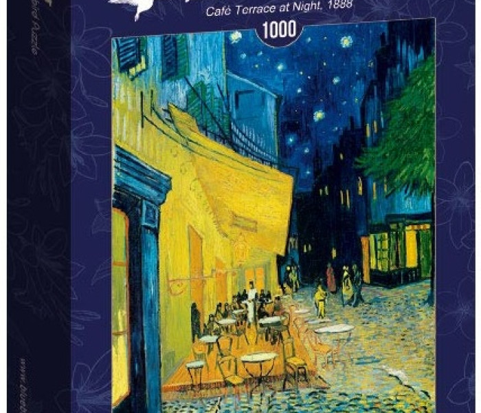 Puzzle - Bluebird - Terrazza del caffè di notte