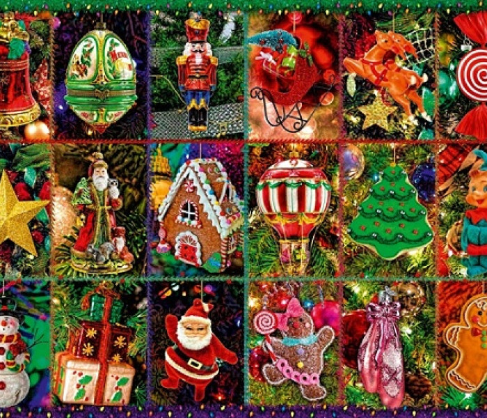 Puzzle - Bluebird - Addobbi natalizi