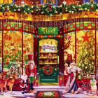 Puzzle - Bluebird - Negozio di Natale