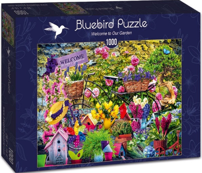 Puzzle - Bluebird - Benvenuti nel nostro giardino