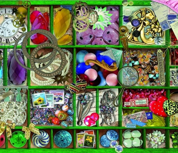 Puzzle - Bluebird - Collezione verde