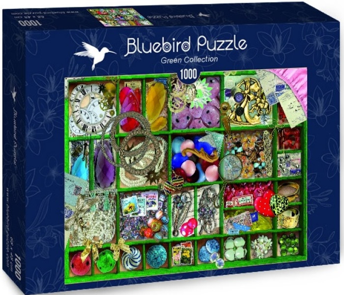 Puzzle - Bluebird - Collezione verde