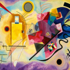 Puzzle - Bluebird - Giallo, rosso, blu