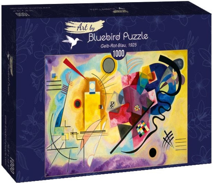 Puzzle - Bluebird - Giallo, rosso, blu
