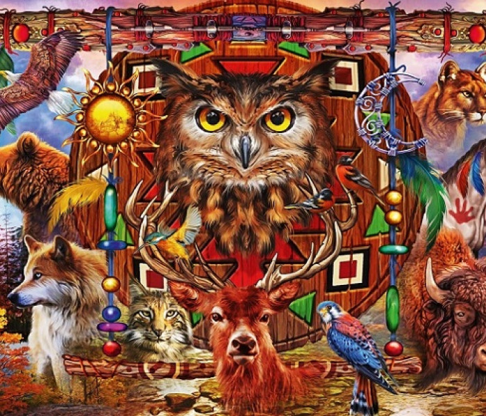 Puzzle - Bluebird - Totem animale