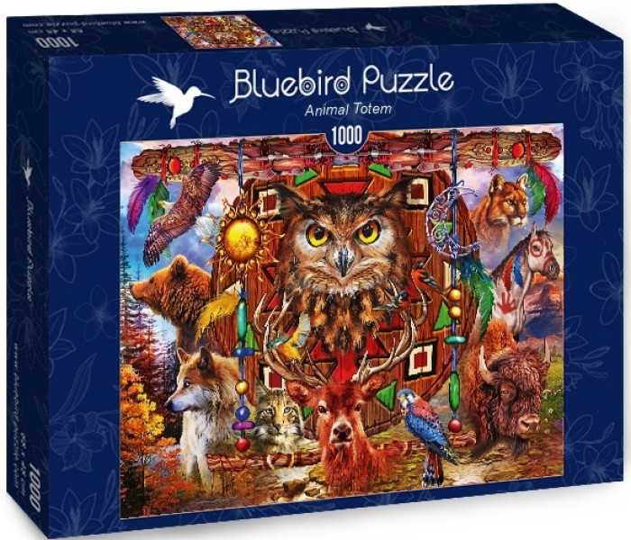 Puzzle - Bluebird - Totem animale