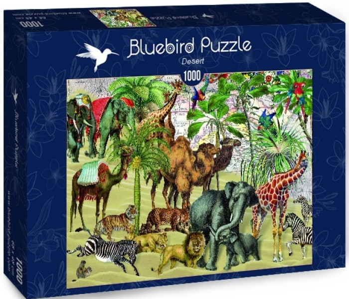 Puzzle - Bluebird - Animali nel deserto