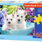 Puzzle - Castorland - Cuccioli bianchi