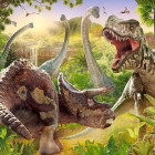Puzzle - Castorland - Dinosauri