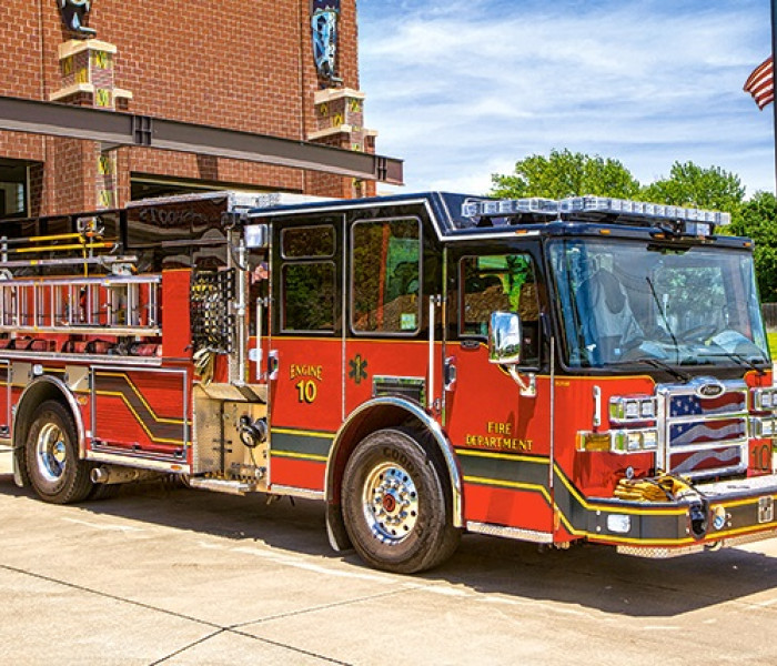 Puzzle - Castorland - camion dei pompieri