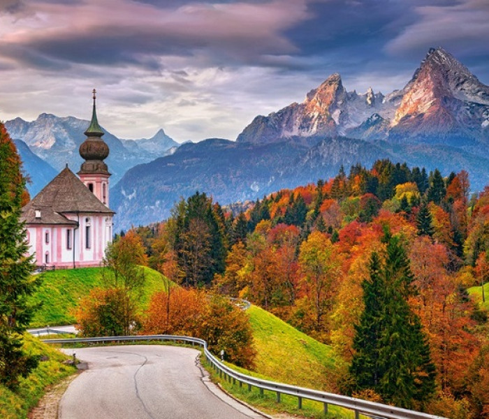 Puzzle - Castorland - Autunno nelle Alpi Bavaresi